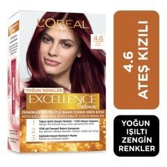 L'Oréal Paris Excellence Intense Saç Boyası 4.6 Ateş Kızılı