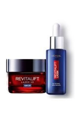 Revitalift Lazer X3 Saf Retinol Gece Serumu+Yaşlanma Karşıtı Gece Kremi