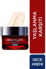 Revitalift Lazer X3 Kırışıklık Karşıtı 3 lü Cilt Bakım Seti (Gece+Gündüz Kremi+Gece Serumu)