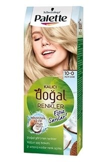Palette Saç Boyası Kalıcı Doğal Renkler 10-0 Açık Sarı