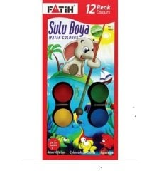 Fatih Sulu Boya 12 Renk S-12 Big Size