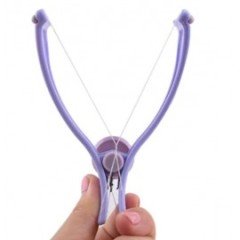 Tüy Alma İpli Yanak Yüz Tüy Alma Aparat Epilasyon Aleti Ipli Pratik Epilatör Cihazı