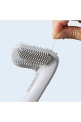 Ergonomik Tasarımlı Silikon Banyo Tuvalet Klozet Temizleme Fırçası ve Askılı