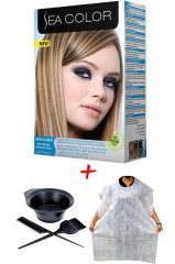 Sea Color Krem Saç Boyası Röfle 2 Tüplü Set + Boyama Seti + Boyama Önlüğü