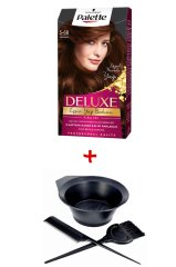 Palette Deluxe Saç Boyası 5-68 Kestane + Boyama Seti