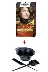 Palette Deluxe Saç Boyası 6-4 Kaşmir Kumral + Boyama Seti