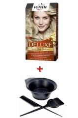 Palette Deluxe Saç Boyası 9-1 Küllü Sarı + Boyama Seti