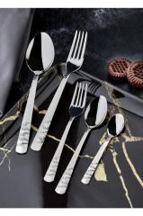 Kısmet Bergama 30 Parça 6 Kişilik Çatal Kaşık Takımı