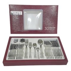 Kısmet Bergama 30 Parça 6 Kişilik Çatal Kaşık Takımı