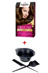 Palette Deluxe Saç Boyası 4-65 Büyüleyici Kahve + Boyama Seti