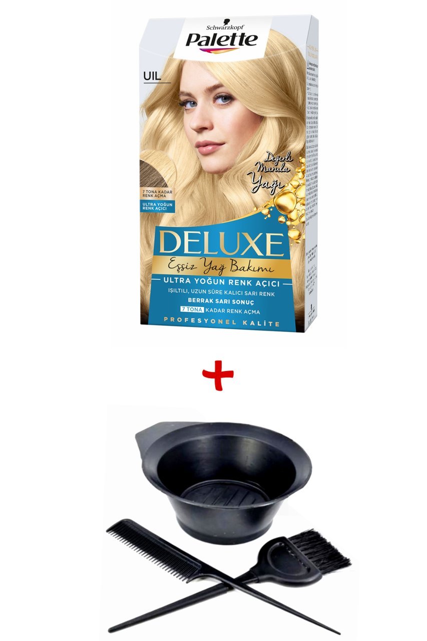 Palette Deluxe Uıl Ultra Yoğun Renk Açıcı+Boyama Set