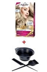 Palette Deluxe Saç Boyası 12-2 Titan Sarı + Boyama Seti
