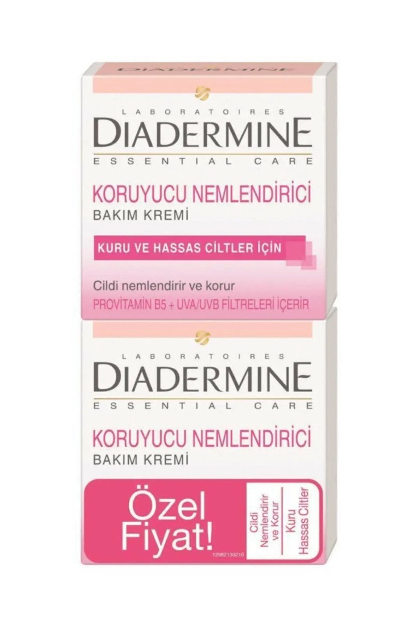 Diadermine pH5 Koruyucu Günlük Bakım Kremi 50ml 2'li Set