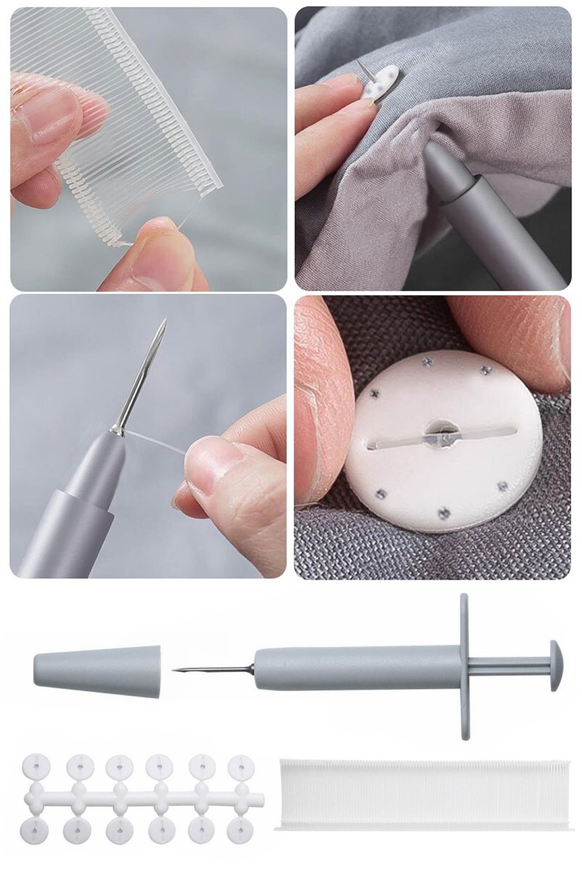 Yorgan Kılıfı Sabitleme Seti Nevresim Klips Takımı