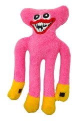 Huggy Wuggy Peluş Elleri Yapışkan Ayıcık Yastık 40cm Oyuncak Hugi Vugi Pembe