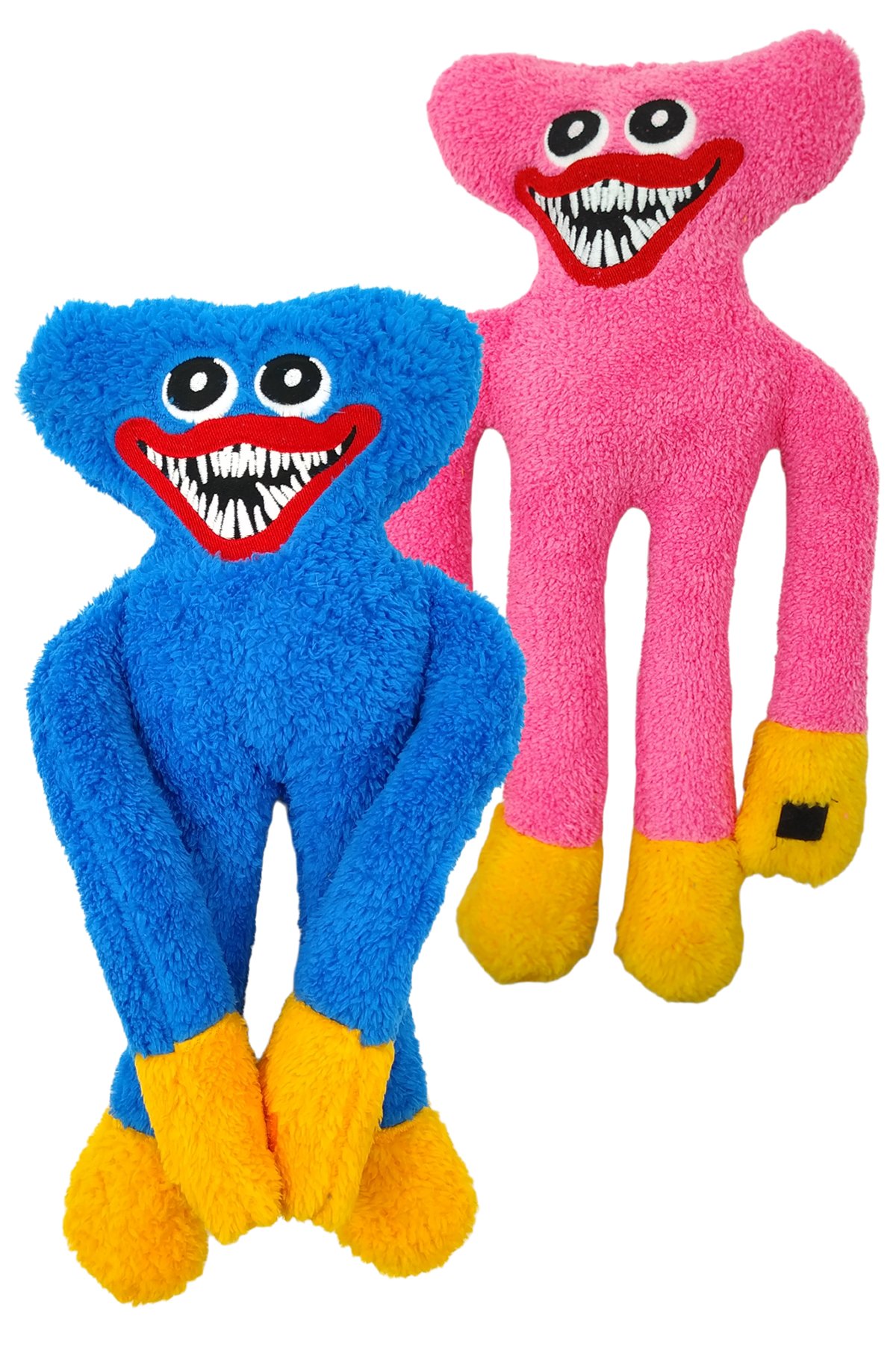 2 li Huggy Wuggy Peluş Elleri Yapışkan Ayıcık Yastık 40cm Oyuncak Hugi Vugi (2 adet)
