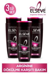 Elseve Arginine Direnç X3 Dökülme Karşıtı Şampuan 450ml X 3 Adet