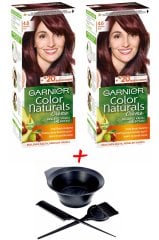 Garnier Color Naturals Kestane Kızıl (4.6) Saç Boyası + Saç Boyama Seti
