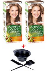 Garnier Color Naturals 7N Doğal Kumral Saç Boyası + Saç Boyama Seti