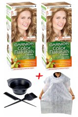 Garnier Color Naturals Saç Boyası 8 Koyu Sarı + Saç Boyama Önlüğü + Saç Boyama Seti