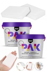 Selsil Pak Mucize Temizleyici 500 gr 2 Adet + Sihirli Sünger 2 Adet