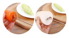 Sebze oyma bıçağı aracı spiral dilimleyici