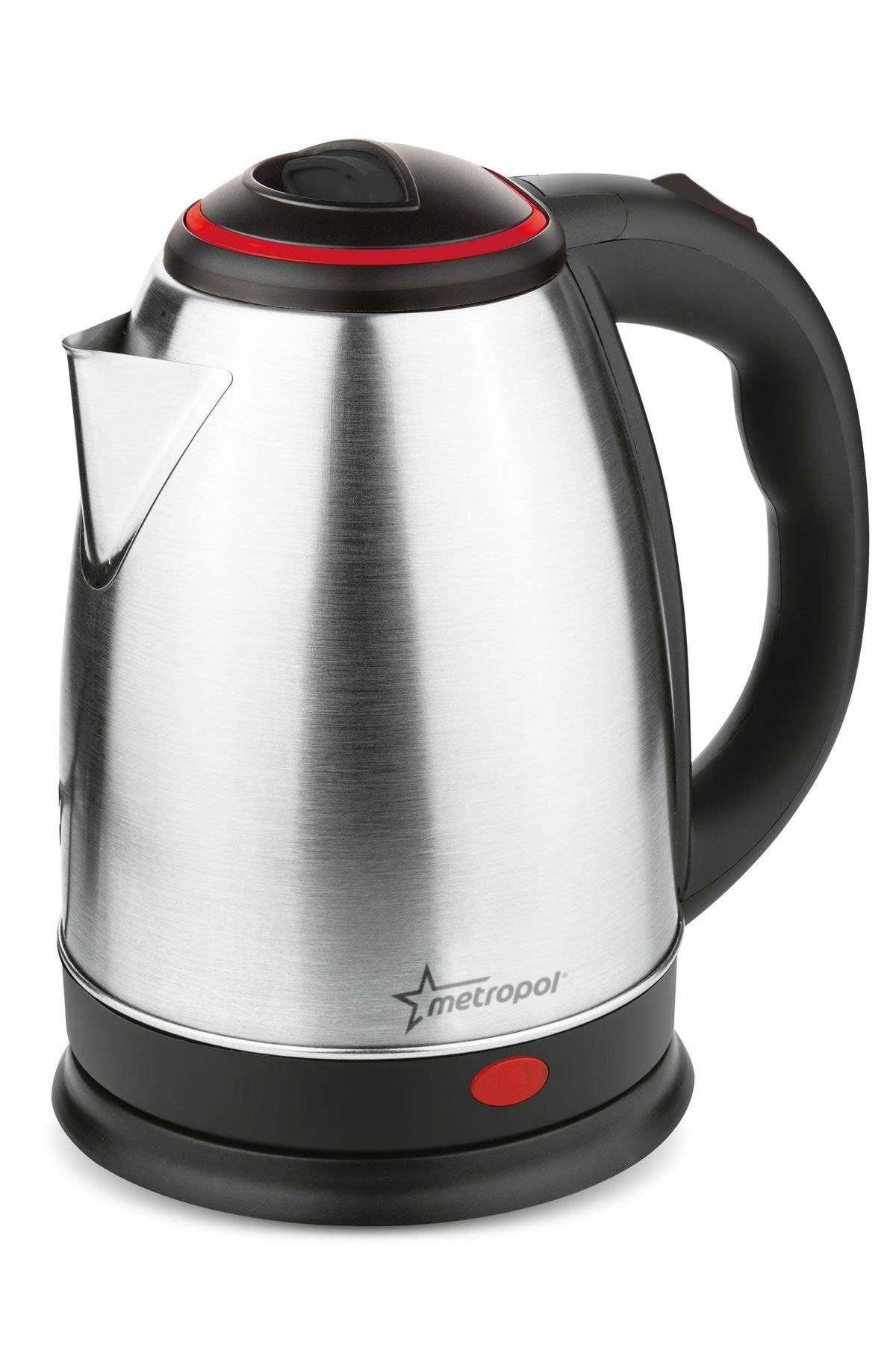 Su Isıtıcı Kettle 1.8 LT Inox Paslanmaz Çelik Emniyetli