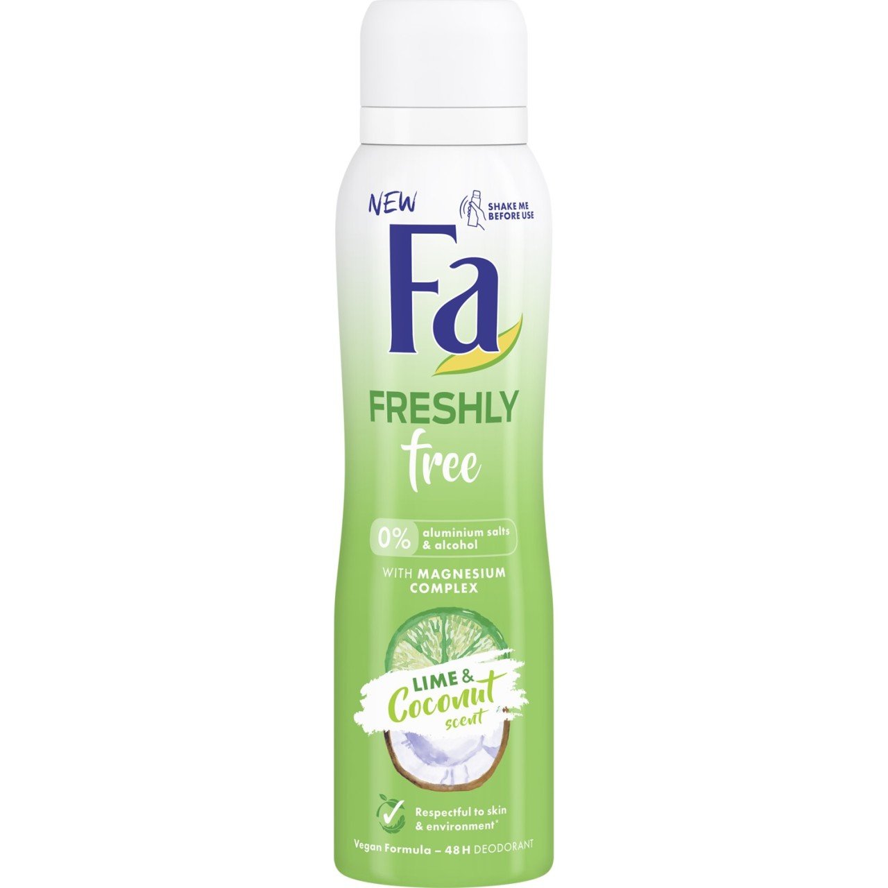 Fa Freshly Free Misket Limonu & Hindistan Cevizi Sprey Deodorant 150 ml Kadın