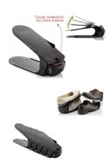 Ayakkabı İstif Rampası Ayarlanabilir 4 kademeli x 5 Adet