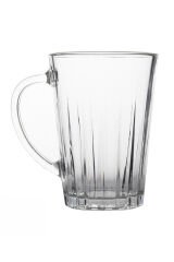 6lı Cam Kulplu Kupa Bardak Kahve Çay Bardağı 0.25ml