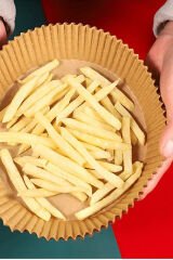 Airfryer Pişirme Kağıdı Hava Fritözü Pişirme Kağıdı 16 cm 100 Adet