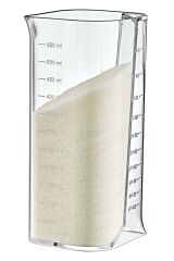 Çift Taraflı Ölçü Kabı Sıvı-Katı 50-550 ML 5-50 ML