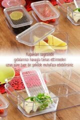 5'Li Kahvaltılık Seti Sızdırmaz Kapaklı Saklama Kabı Organizer Kapaklı Kahvaltı