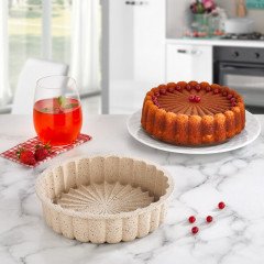 Thermoad Granit Döküm Tart Kalıbı Vizon 26 cm