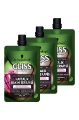 Gliss Bio-tech Restore Haftalık Bakım Terapisi 50 Ml 3'lü