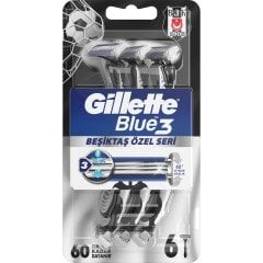 Gillette Blue3 6'lı Beşiktaş Taraftar Paketi