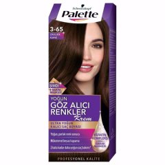 Palette Saç Boyası Yoğun Göz Alıcı Renkler 3-65 Çikolata Kahve