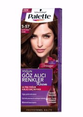 Palette Saç Boyası Yoğun Göz Alıcı Renkler 5-57 Kızıl Kahve