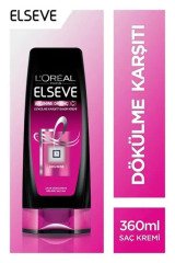 Elseve Zayıf Dökülmeye Eğilimli Saçlar Arginine Saç Kremi 360 ml