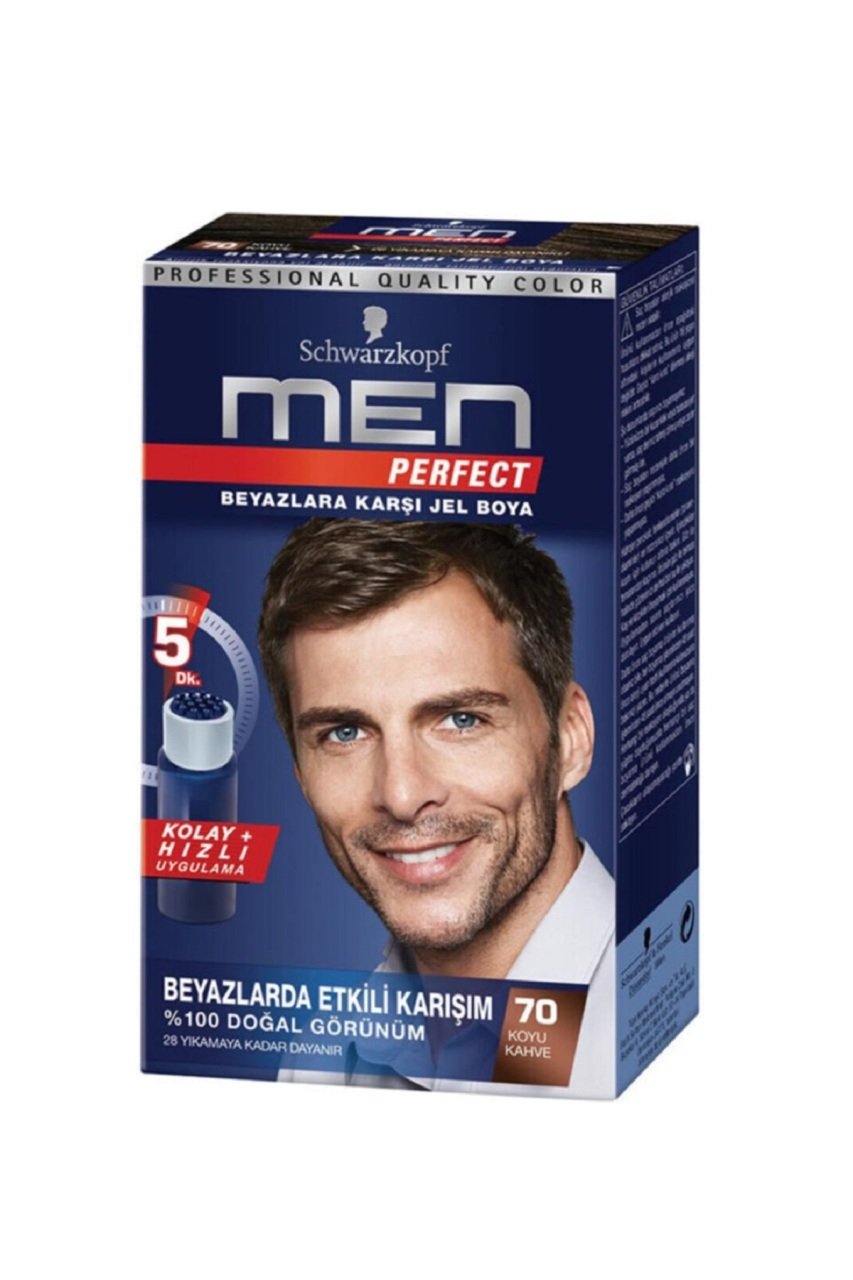 Schwarzkopf Saç Boyası Men Koyu Kahve 70